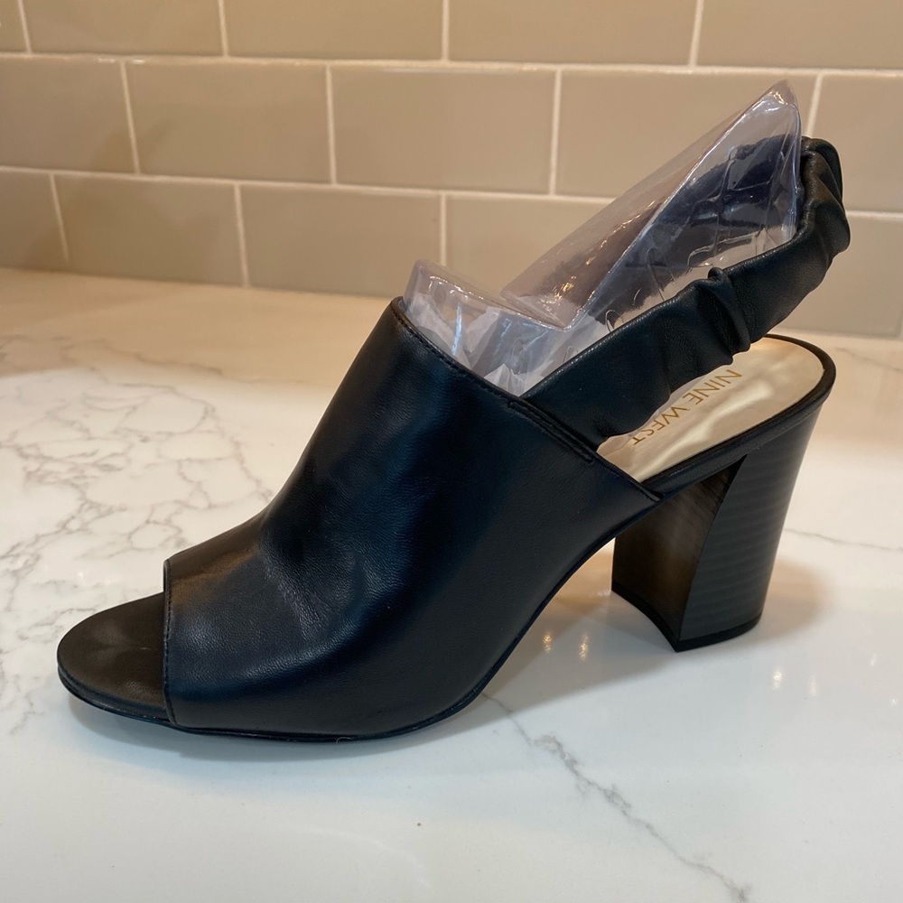 Nine West - Hailamao - black - open toe - heel